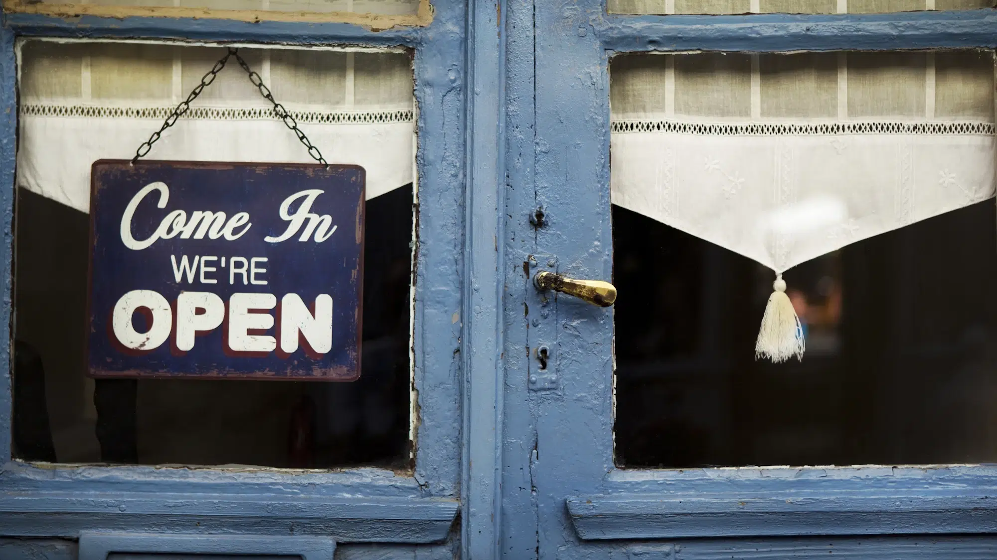 Small Business Open Sign